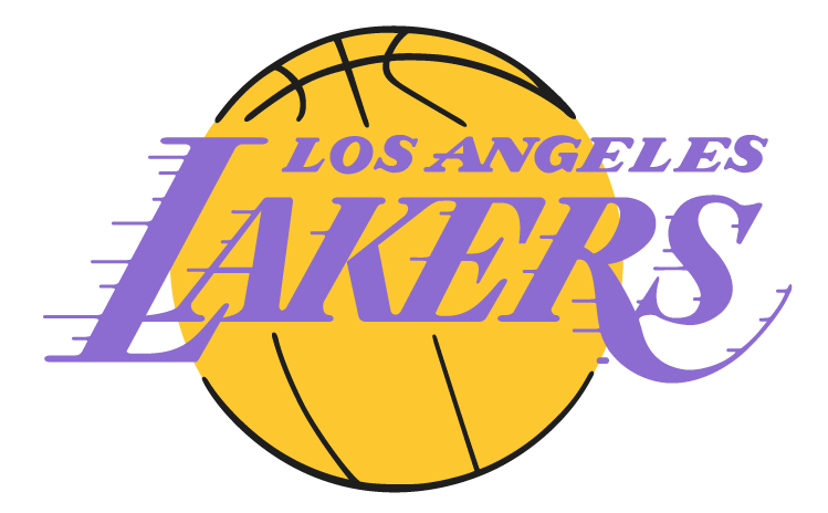 Los Angeles Lakers 1976-2001 Primary Logo DIY iron on transfer (heat transfer)...